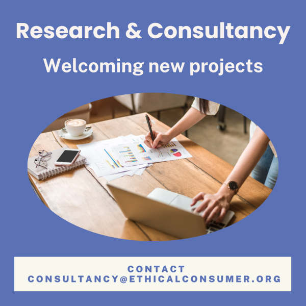 Ethical research and consultancy welcome new projects